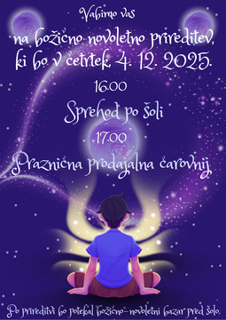 Vabilo_novoletna prireditev in bazar